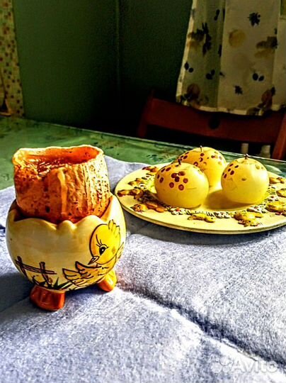 Керамика Подставка под яйцо, свечу
