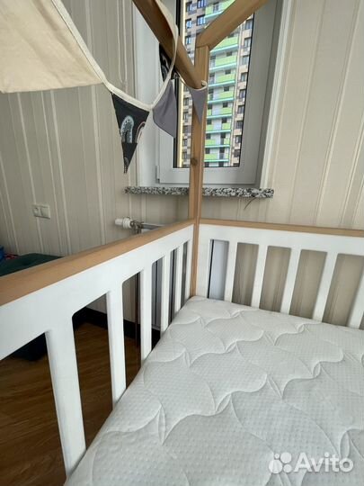 Детская кровать из массива сосны