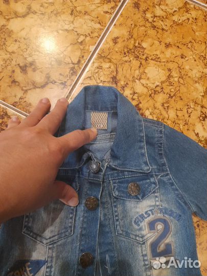Джинсовый пиджак на девочку