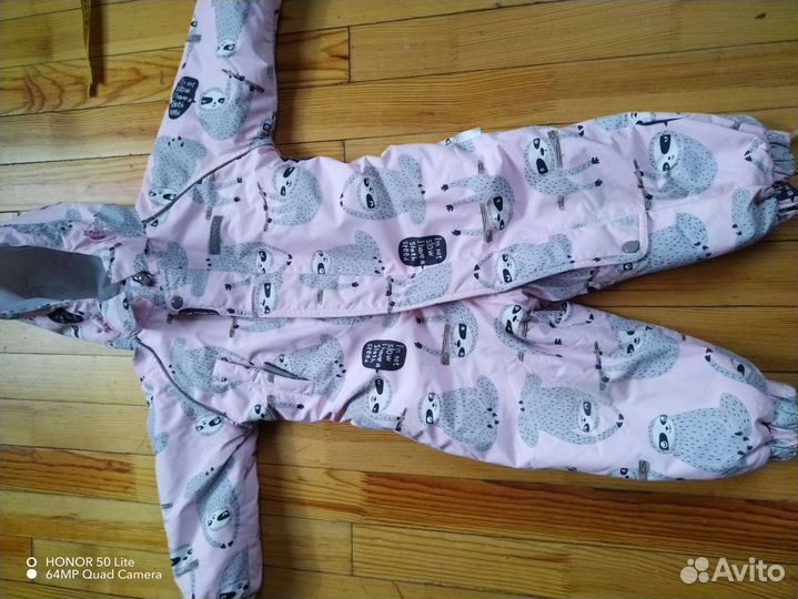 Зимний комбинезон crokid 80-86