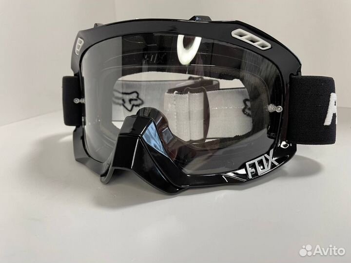 Кроссовые очки Fox черные