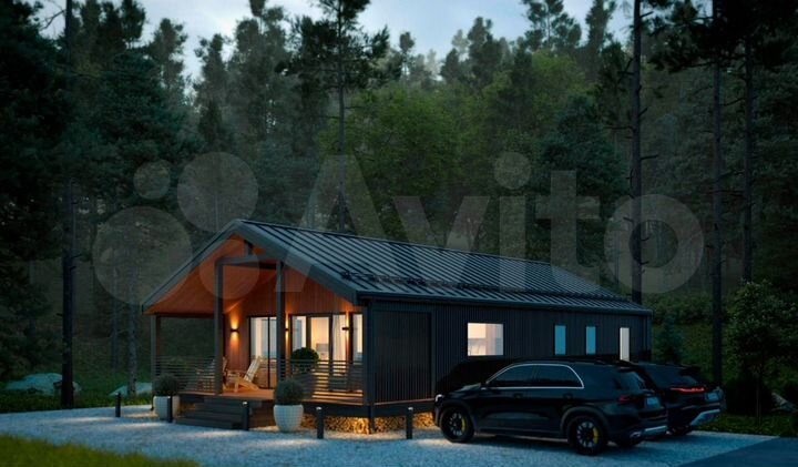 Дом 100 м² на участке 10 сот.