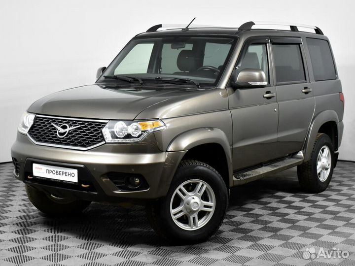 УАЗ Patriot 2.7 МТ, 2018, 54 608 км