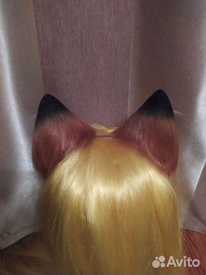 Ушки лисы (лисьи) косплей