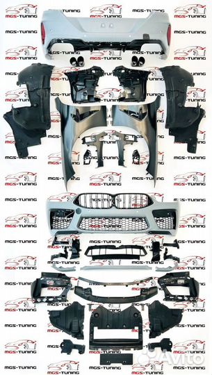 Обвес BMW 8 series G16 в стиле M8 F93