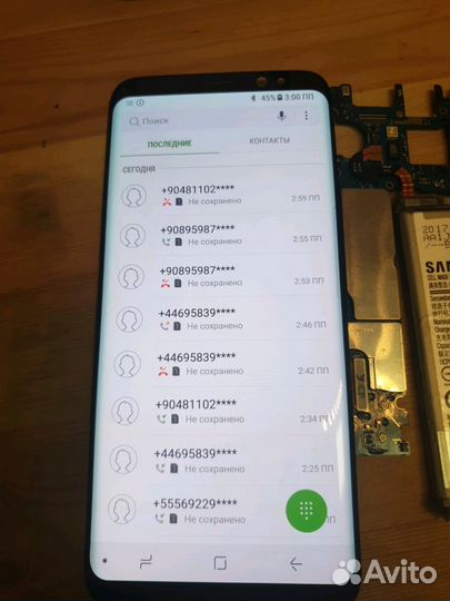 Samsung S10,S21+,S22,S22+ S8,дисплеи