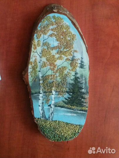 Картина из уральских каменей 