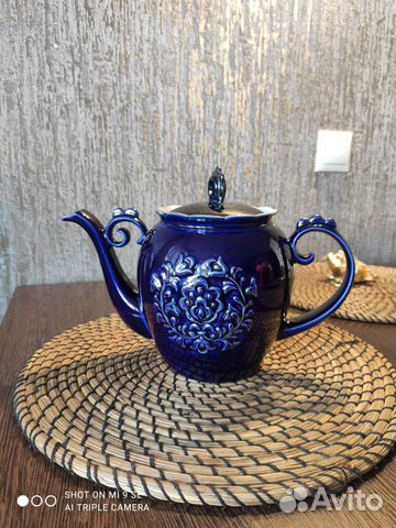 Чайник заварочный новый, фарфор. 1,7 литр