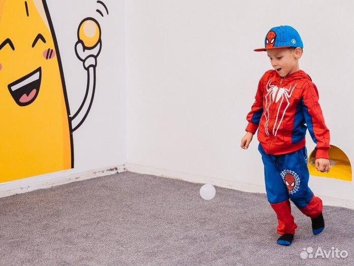 Костюм шарики человек паук 5 лет