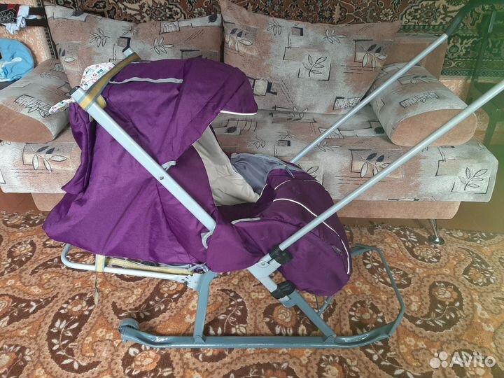 Коляска санки