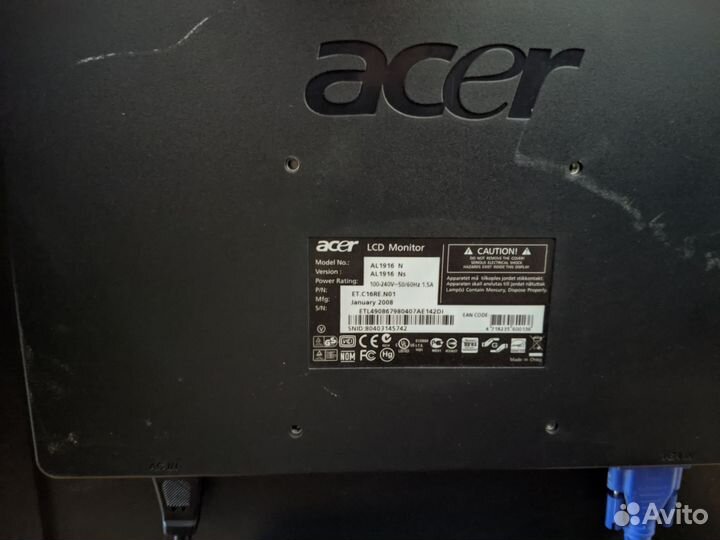 Acer AL1916N