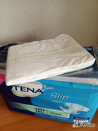 Подгузники для взрослых tena super m просроченные