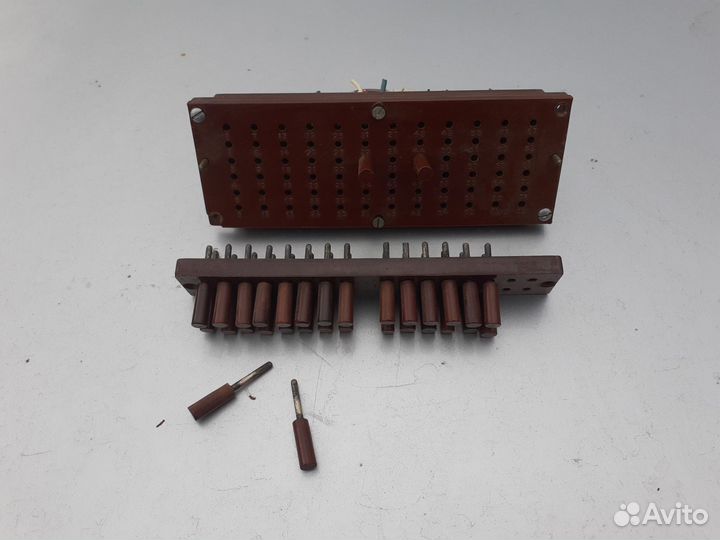 Панель от прибора испытателя радиоламп