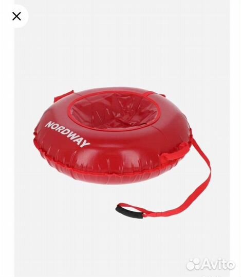 Ватрушка nordway 105 см, ледянка в идеальном сост