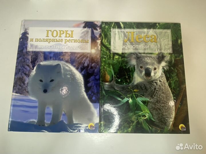 Серия детских энциклопедий про животных