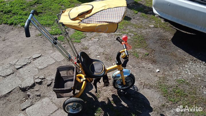 Прогулочный детский велосипед