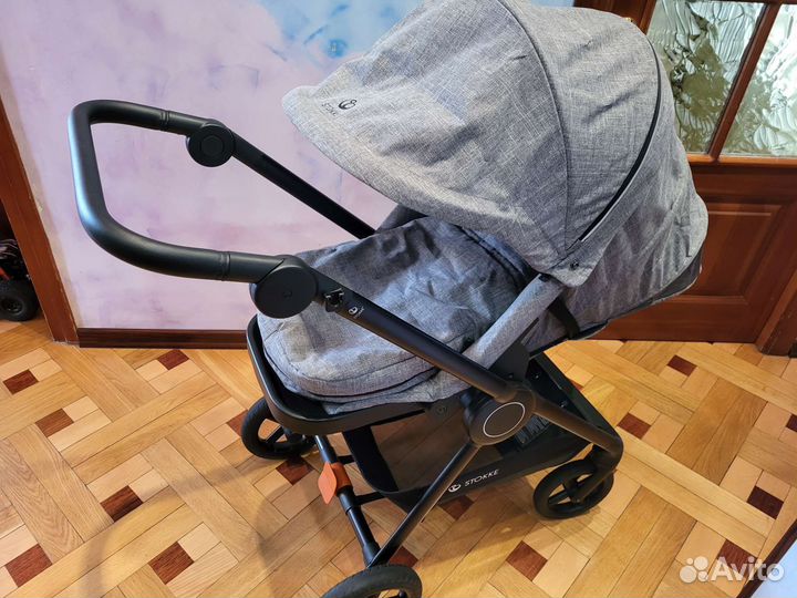 Прогулочная коляска Stokke Beat (серый меланж)
