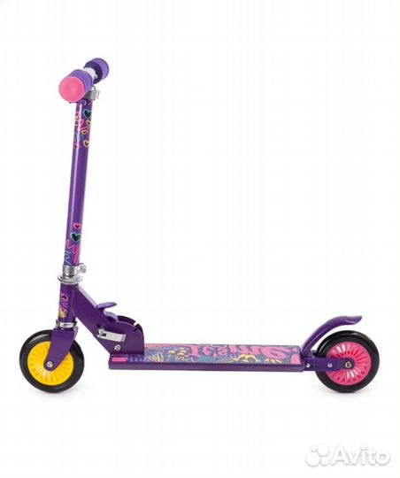 Самокат 2-х колесный Kreiss 120 мм (алюминий) розо