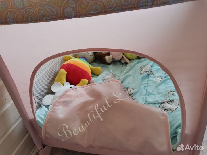 Детская кроватка, складная