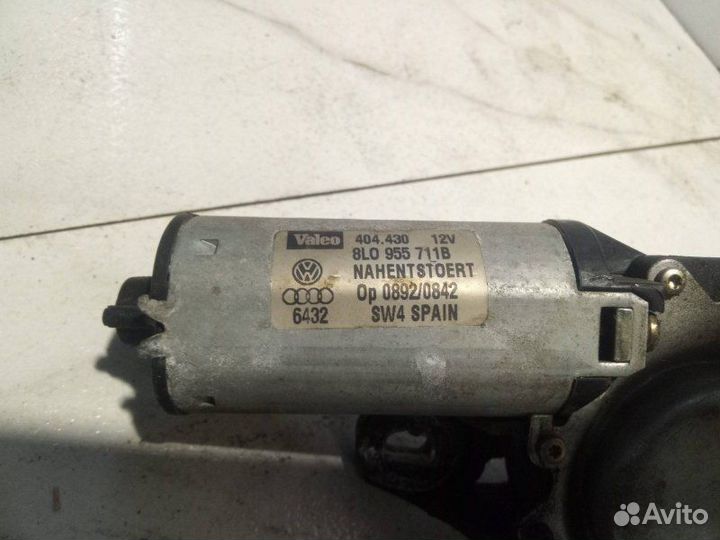 Моторчик стеклоочистителя (дворника) задний Audi