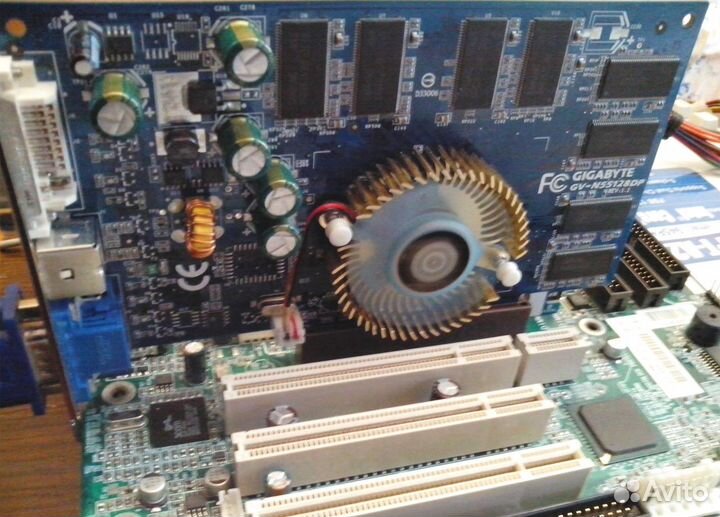 Видеокарта Gigabyte GV-N55128DP (AGP)