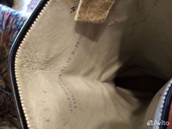 Сапоги офицерские хромовые 41размера кожаные