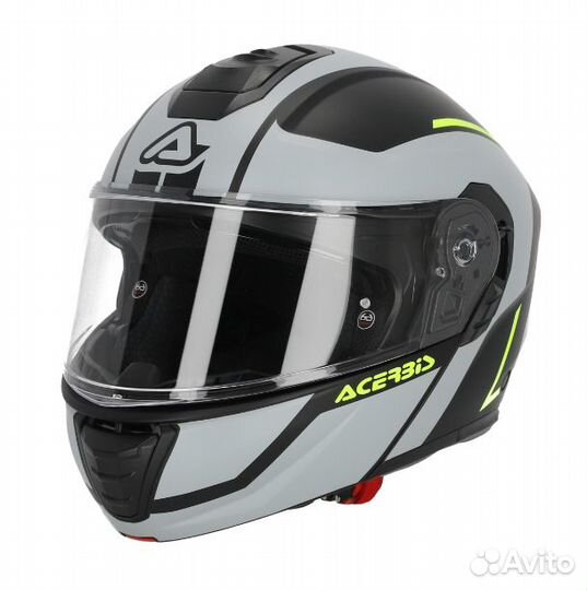 Мотошлем Acerbis TDC Grey/Yellow 2023
