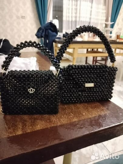 Сумка из бусин