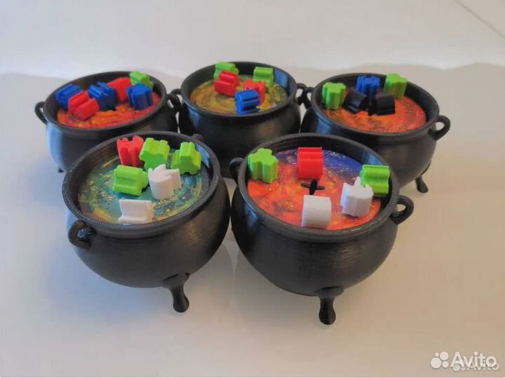 3D компоненты игр Кемет, Цолькин, Война кольца и д