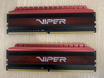 Оперативная память viper DDR4 на 16 гб(2*8)