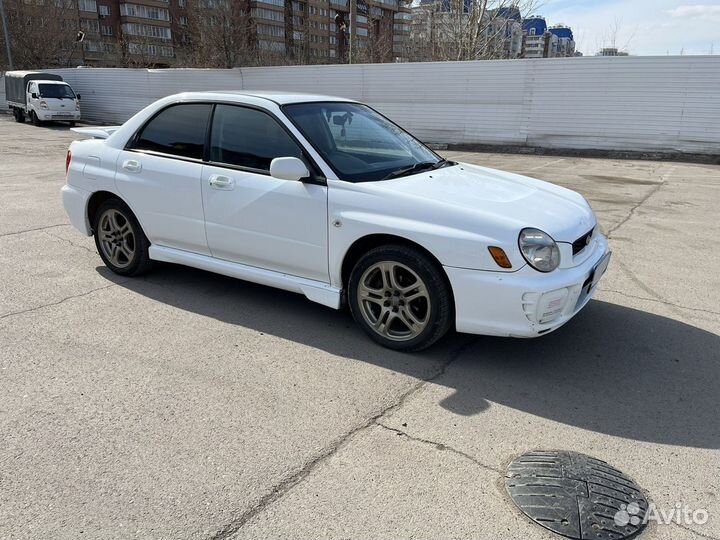 Subaru Impreza 1.6 МТ, 2002, 333 600 км