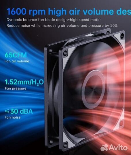 Башенный кулер 6 трубок