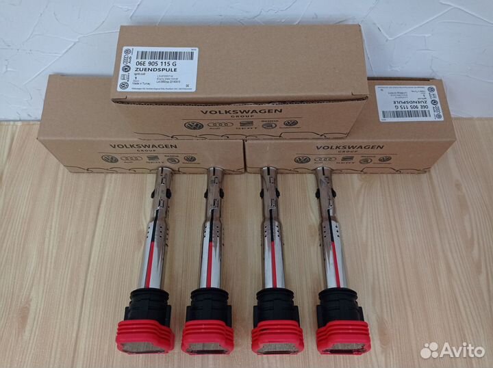Оригинальные катушки Фольксваген Ауди турбо 1.8