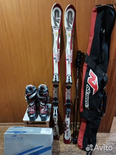 Горные лыжи. Комплект мужской