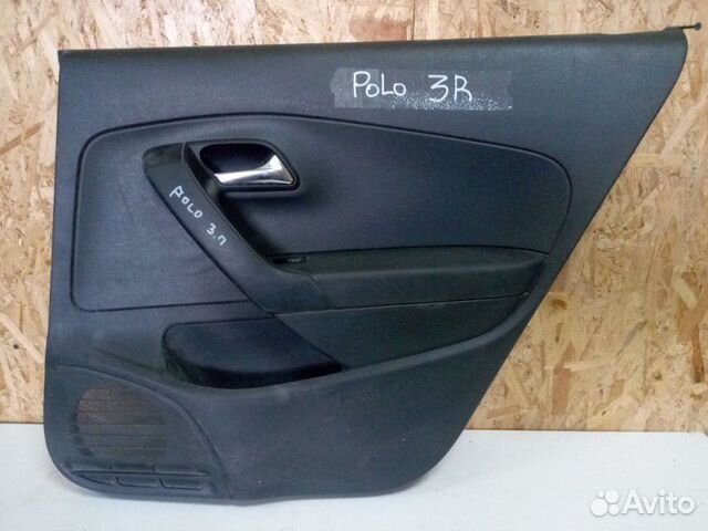 Обшивка двери задняя правая Volkswagen Polo