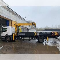 Аренда и услуги манипулятора, стрела 6 т, 18 м, борт 10 т, 6.7 м, Пушкино