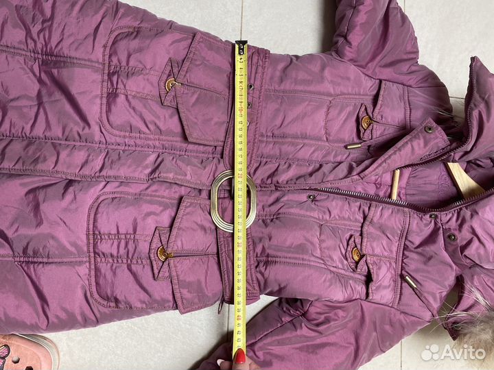 Пальто зимнее рост 130-140