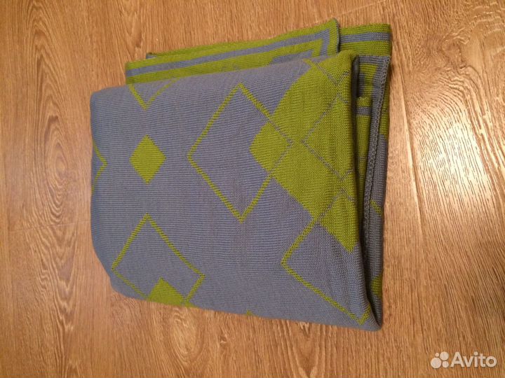 Плед трикотажный двухсторонний новый