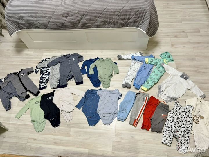 Брендовые вещи на мальчика 74 пакетом