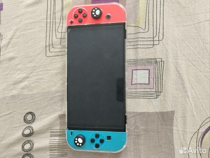 Nintendo switch oled не прошитая с играми 190 gb