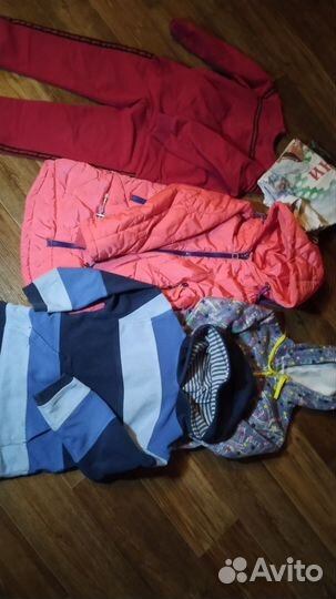 Вещи пакетом для девочки 122