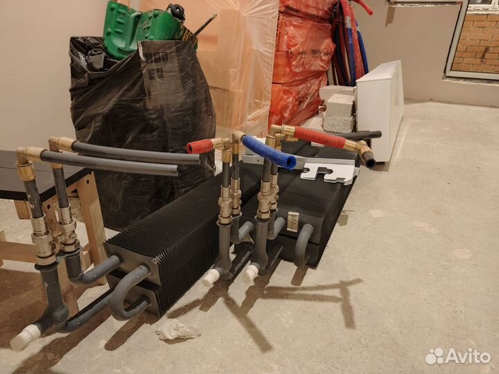 Батареи отопления металлические от застройщика