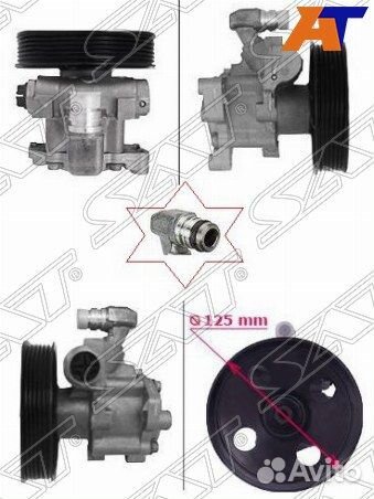 Насос гур mercedes-benz CL-class