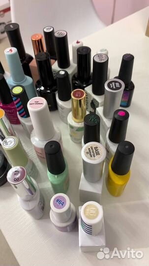 Базы, топы, лаки, гель краски для ногтей