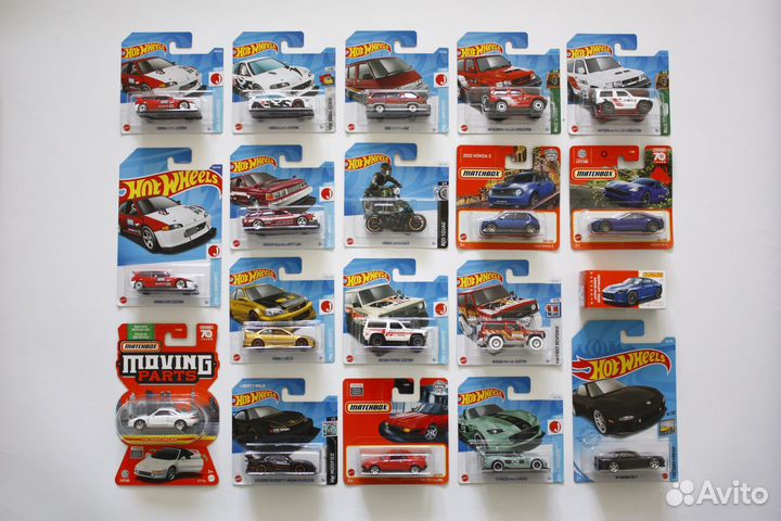 Hot Wheels Mitsubishi, Honda, Nissan, Toyota и тд