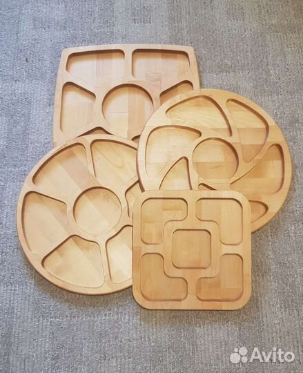 Менажница деревянная