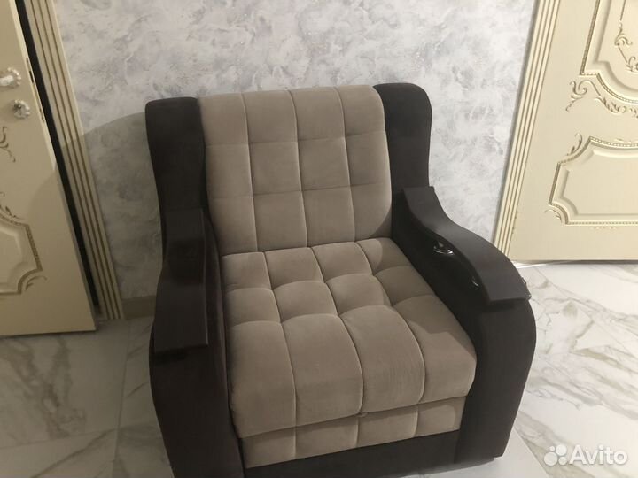 Мягкая мебель раскладной диван и кресла