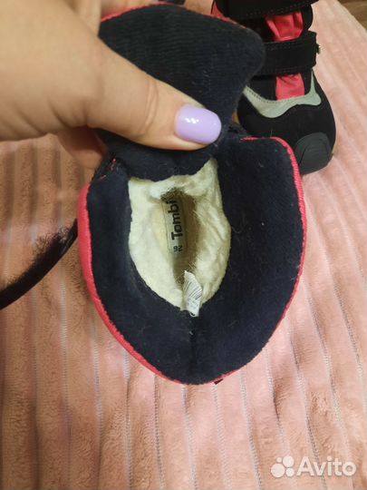 Ботинки зимние для девочки Томби 26 размер