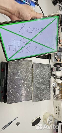 Замена стекла Samsung Tab S7 plus