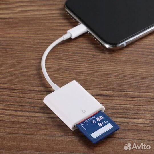 Переходник Apple lightning to SD card